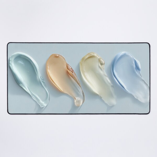 Item preview, Colors of skincare creams on surface designed and sold by anytka.