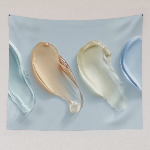 Item preview, Colors of skincare creams on surface designed and sold by anytka.