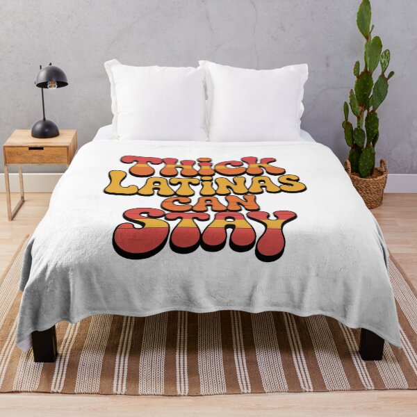 Item preview, Retro Thick Latinas Can Stay Shirt – Groovy Latina Pride Typography Tee designed and sold by WSPrintCrafter.