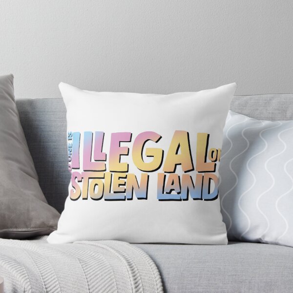 Item preview, No One Is Illegal on Stolen Land designed and sold by sweetbeesthings.
