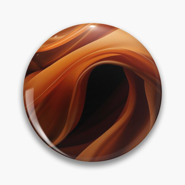 Item preview, Flowing orange silk fabric in motion designed and sold by anytka.