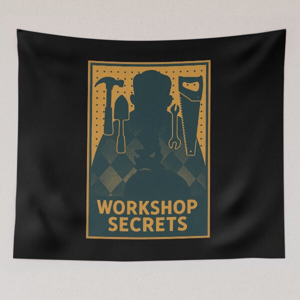 Item preview, Hello Neighbor Workshop Secrets Comic Style For Fan designed and sold by Bongocomic.