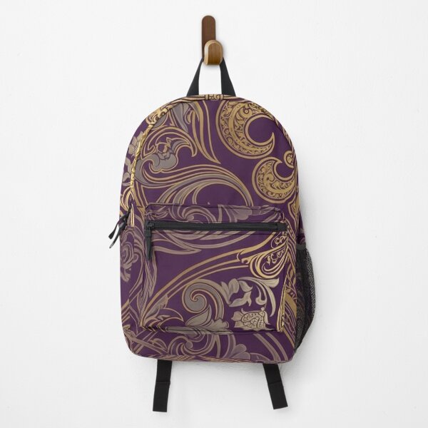 Item preview, Fleur De Lys Purple Gold Royal Luxury Pattern designed and sold by ProjectNoah.