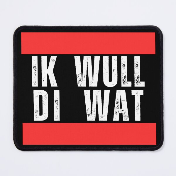 Item preview, Ik wull di wat – Low German saying in bold design | North German humor designed and sold by Fies-und-Fein.
