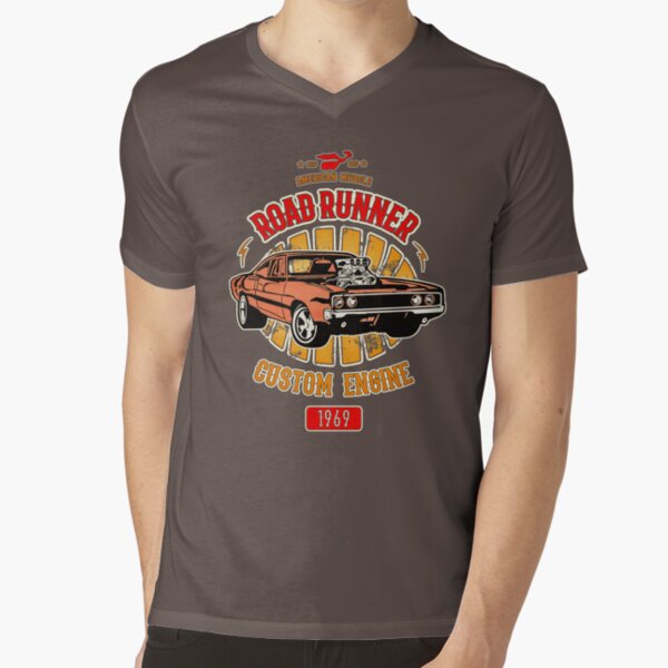 Plymouth Road Runner - American Muscle V-Neck T-Shirt