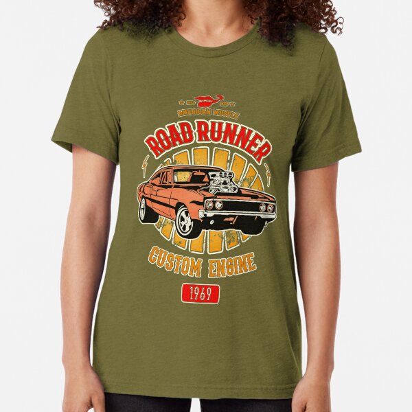 Plymouth Road Runner - American Muscle Tri-blend T-Shirt