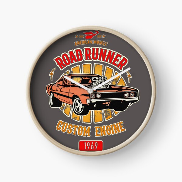 Plymouth Road Runner - American Muscle Clock