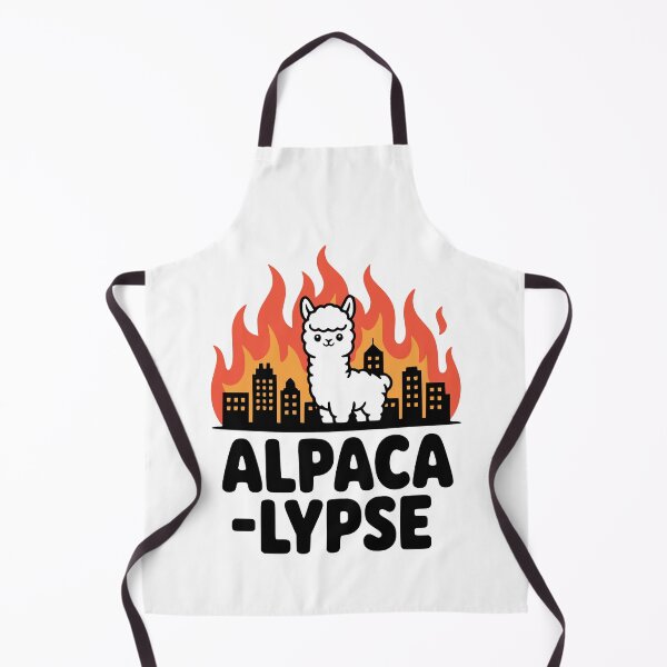 Item preview, Alpacalypse! Cute Alpaca Apocalypse Pun designed and sold by PMCreative.