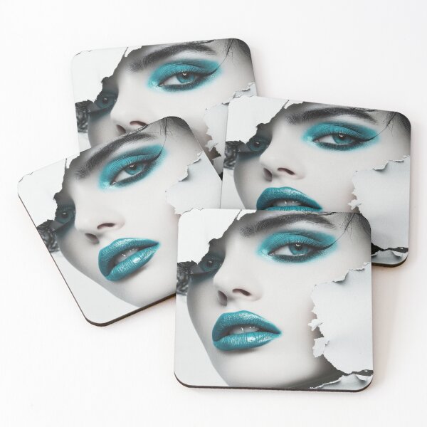 Item preview, Make-up artistry with bold colors designed and sold by anytka.