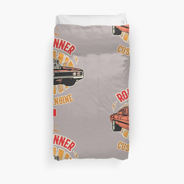 Plymouth Road Runner - American Muscle Duvet Cover