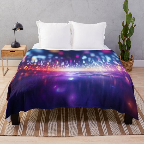 Item preview, Vibrant lights reflection on water designed and sold by anytka.