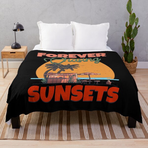 Item preview, Forever Chasing Sunsets – Retro Beach Sunset Aesthetic Design designed and sold by SaadArtCo.