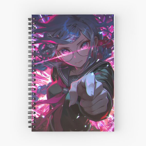 Item preview, Toko Fukawa Fiery Danganronpa Anime Girl Power Intense Red Energy designed and sold by HumbertoValveno.