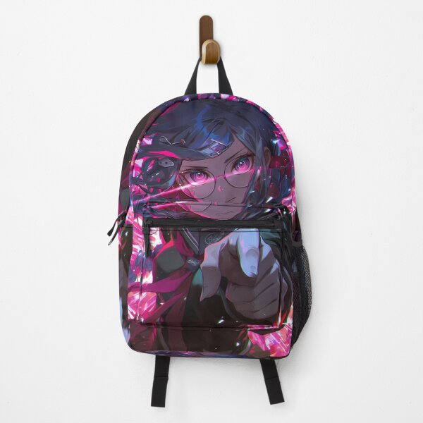 Item preview, Toko Fukawa Fiery Danganronpa Anime Girl Power Intense Red Energy designed and sold by HumbertoValveno.