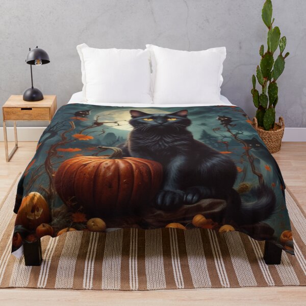 Item preview, Mystical Black Cat designed and sold by Help De Helpers.