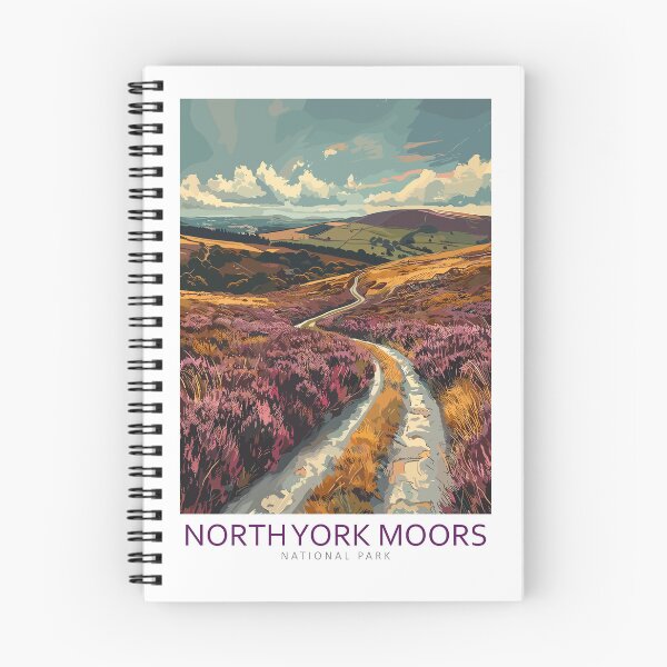 Item preview, North York Moors National Park United Kingdom - Travel Art designed and sold by Marciolini.