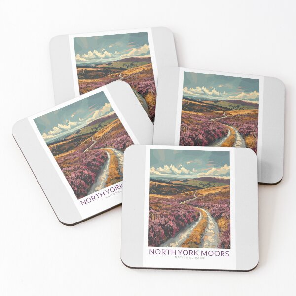 Item preview, North York Moors National Park United Kingdom - Travel Art designed and sold by Marciolini.