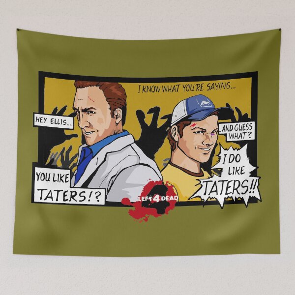 Item preview, Left 4 Dead 2 Ellis & Nick "Taters" designed and sold by EmmaEvans82Art.