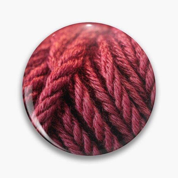 Item preview, Red yarn close-up for crafting designed and sold by anytka.