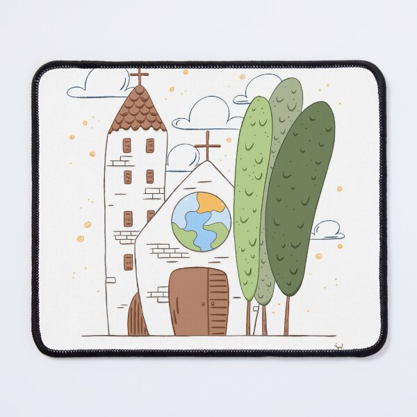 Item preview, Cozy church designed and sold by hogakosta.