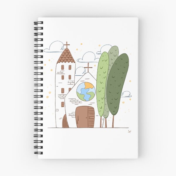 Item preview, Cozy church designed and sold by hogakosta.