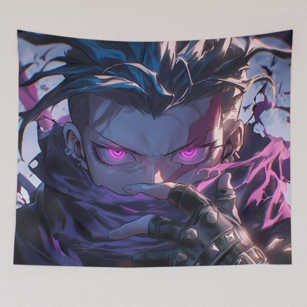 Item preview, Gundham Tanaka Dark Power Danganronpa Anime Intense Purple Aura designed and sold by HumbertoValveno.