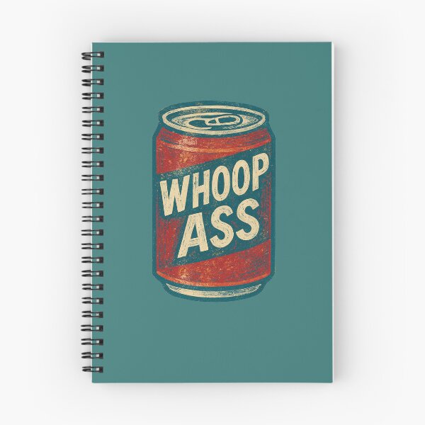 Item preview, A can of Whoop Ass designed and sold by FrictionMaxxing.
