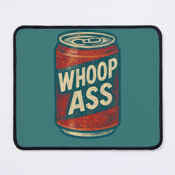 Item preview, A can of Whoop Ass designed and sold by FrictionMaxxing.