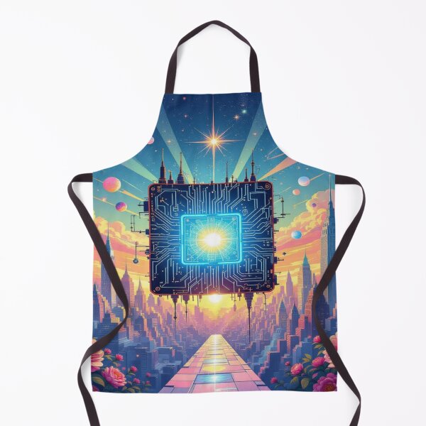 Item preview, Cosmic Circuit – Molecular elegance in Art Deco & surreal technology designed and sold by FotoworldEdel.