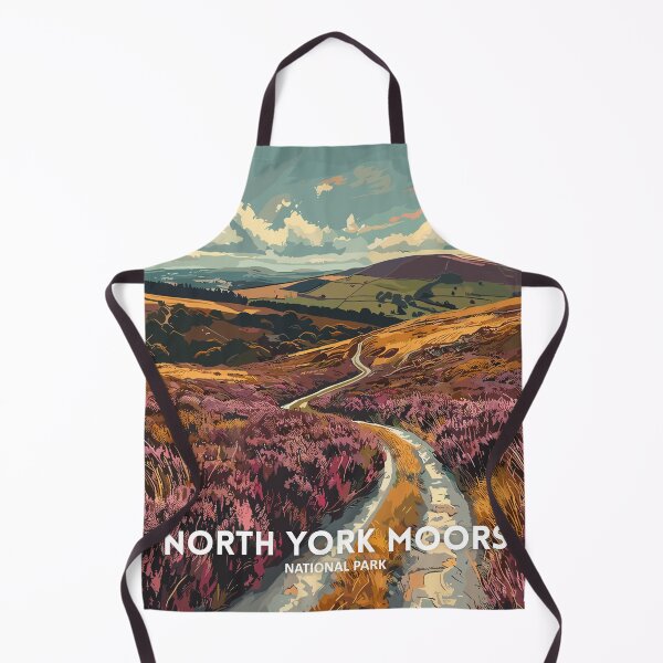 Item preview, North York Moors National Park United Kingdom - Travel art designed and sold by Marciolini.