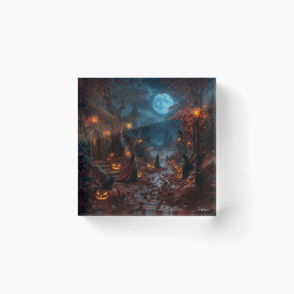 Item preview, Moonlit Halloween  designed and sold by Help De Helpers.