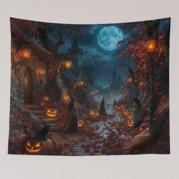 Item preview, Moonlit Halloween  designed and sold by Help De Helpers.