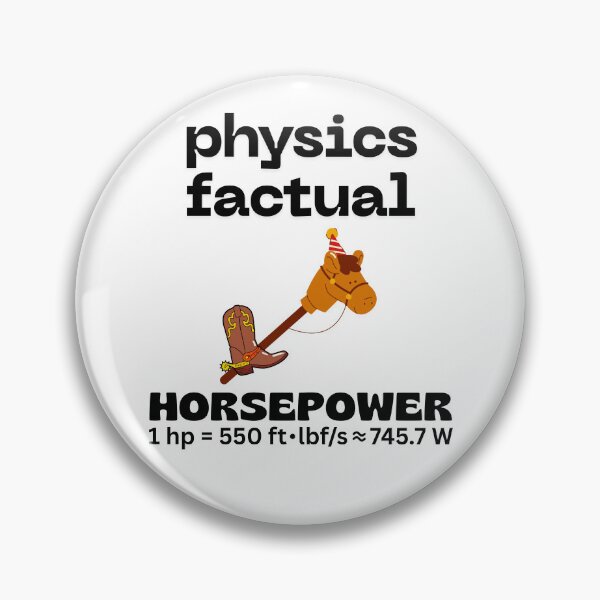 Item preview, Physics Factual - Horsepower. designed and sold by MPC-Mince-Pies.