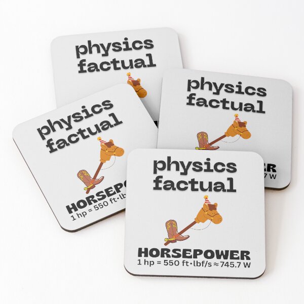Item preview, Physics Factual - Horsepower. designed and sold by MPC-Mince-Pies.