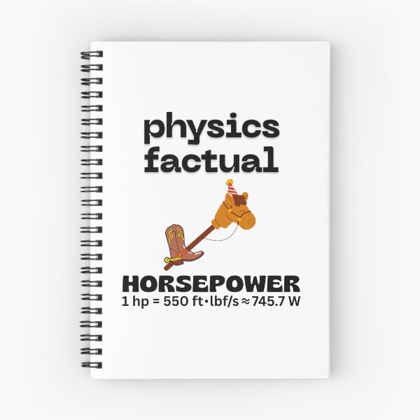 Item preview, Physics Factual - Horsepower. designed and sold by MPC-Mince-Pies.