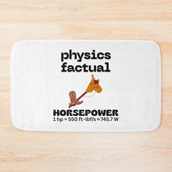 Item preview, Physics Factual - Horsepower. designed and sold by MPC-Mince-Pies.