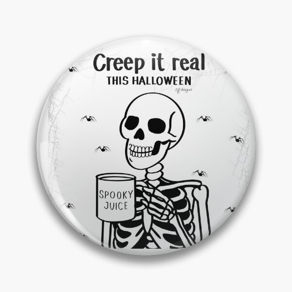 Item preview, Cute Skeleton Coffee Halloween Design designed and sold by effdesigns.