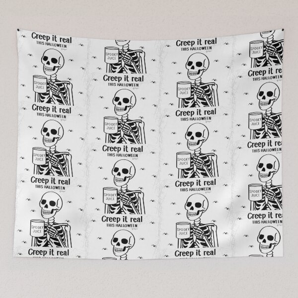 Item preview, Cute Skeleton Coffee Halloween Design designed and sold by effdesigns.
