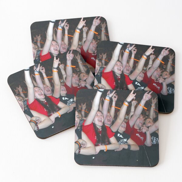 Item preview, Front Row Concert Fans Ready To Rock - Photograph designed and sold by ConcertImages.