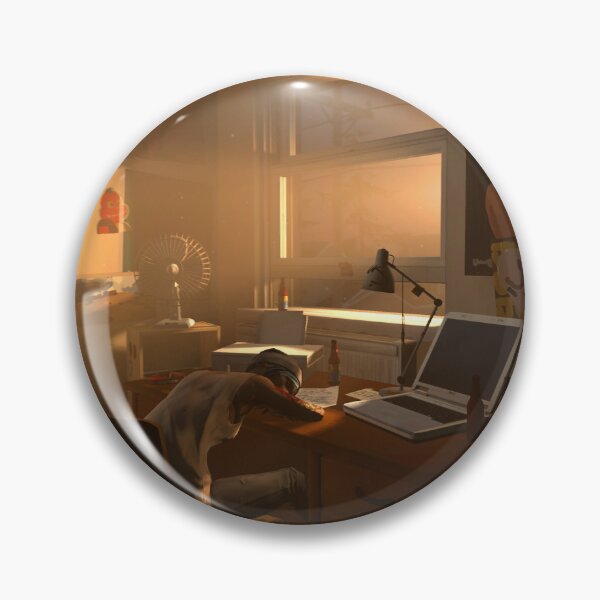 Item preview, Chloe Price overnight sleeping at her desk designed and sold by nicefieldSFM.