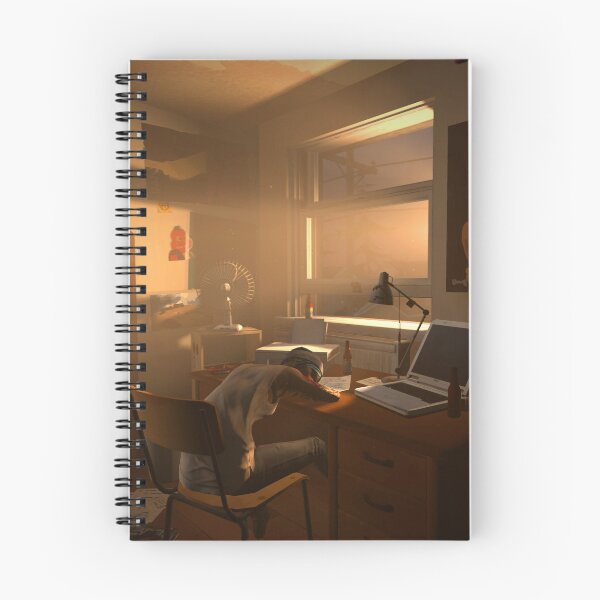 Item preview, Chloe Price overnight sleeping at her desk designed and sold by nicefield.