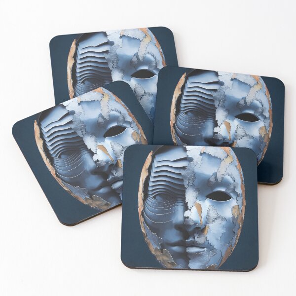 Item preview, Abstract composition featuring a face designed and sold by Lefteris Betsis.