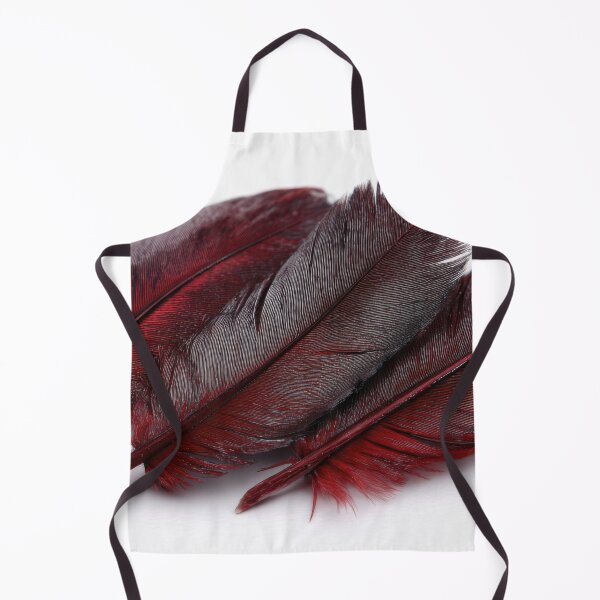 Item preview, Unique red feathers on display designed and sold by anytka.