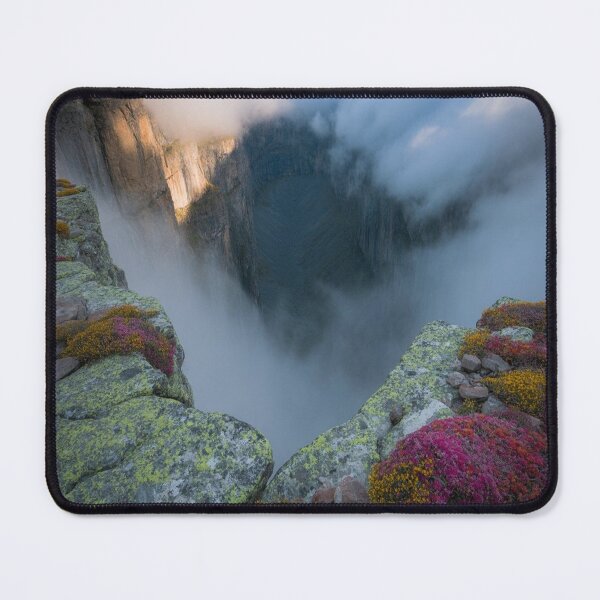 Item preview, Lifestyle Hub: Misty Parvatmalai Cliff at Sunrise designed and sold by M&M Lifestyle Hub.