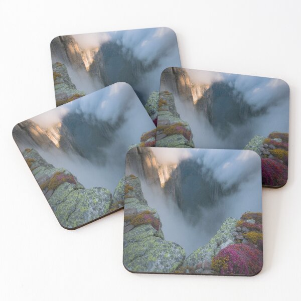 Item preview, Lifestyle Hub: Misty Parvatmalai Cliff at Sunrise designed and sold by M&M Lifestyle Hub.