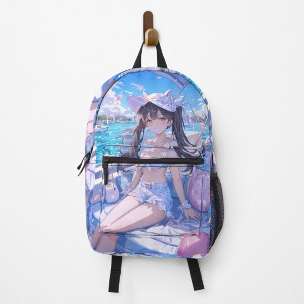 Item preview, Takao Lovely Boat Summer Ride Azur Lane Bright Day Ocean Pastel Anime designed and sold by HumbertoValveno.