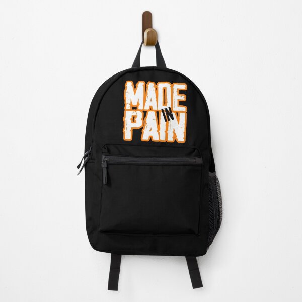 Item preview, Made in Pain Motivational Gym Design designed and sold by Urszula Żydek.