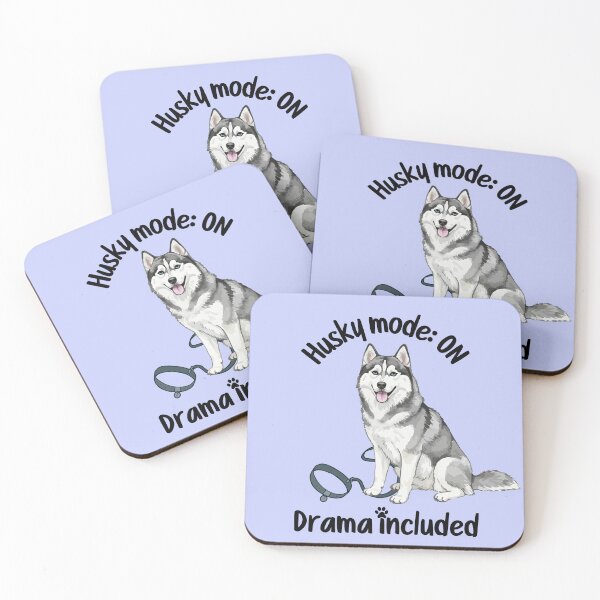 Item preview, Husky Mode ON – Drama Included Funny Dog Lover Design designed and sold by TheBeeKindSpace.