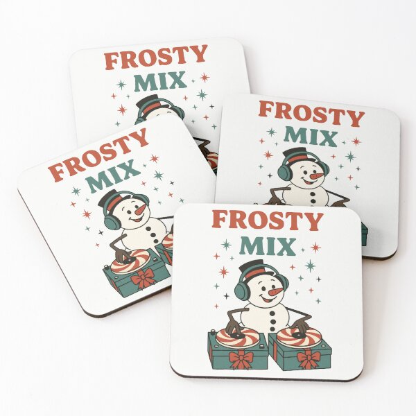 Item preview, Frosty Mix DJ Snowman designed and sold by PrintSmithArt.