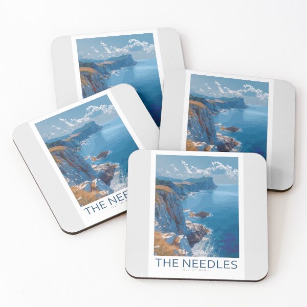 Item preview, The Needles Isle of Wight United Kingdom - Travel Art designed and sold by Marciolini.